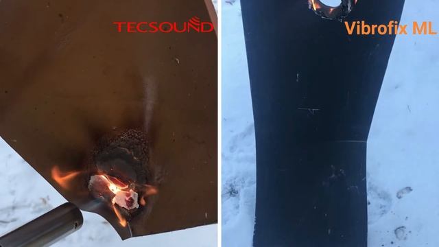 Порівняння вогнестійкості звукоізоляційних матеріалів Tecsound та Vibrofix ML смотреть онлайн