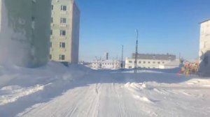 Въезжаем в Диксон