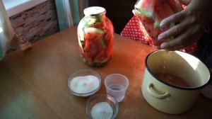 Как Закрыть Арбузы на ЗИМУ? Солим Арбузы в Банках??