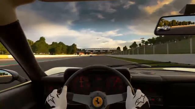 GT Sport,Ferrari 512 BB'76,Circuit de Barcelona -Catalunya,without tuning,level hard,cockpit. смотреть онлайн