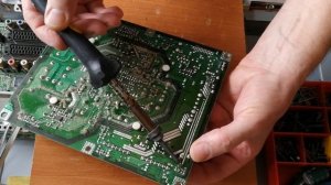 Ремонт PSU BN44-00156A. SAMSUNG LE32S81B не включается.