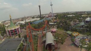 Сиам парк в Бангкоке. Аттракцион Boomerang. Тайланд