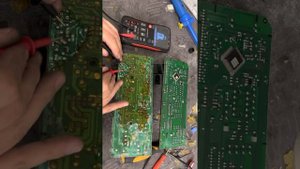 СМА Samsung нет питания на насос . Пример ремонта