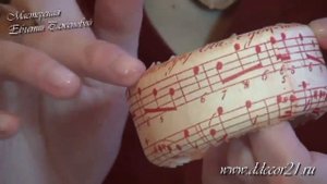 Декупаж рисовой бумагой. Стильный декор браслета.