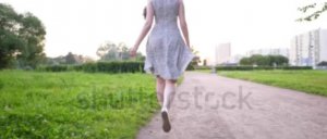 summer-dress-walk-at-city-park-path-pov-camera-follow-behind-empty