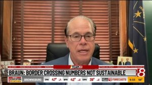 I-Team 8: Sen. Mike Braun talks about tour of U.S. border with Mexico