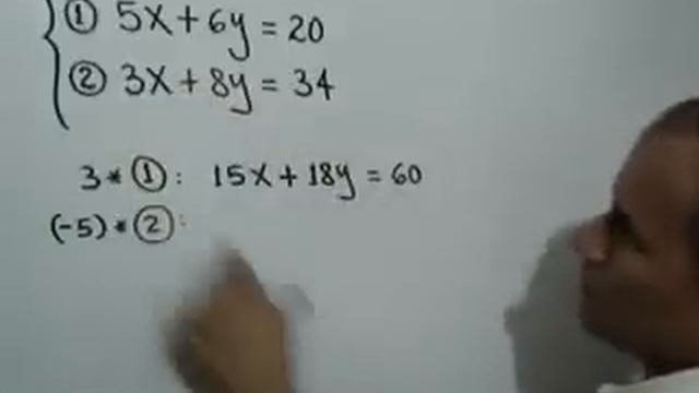 Solución de un Sistema de 2x2 por el Método de Eliminación (Suma y Resta) смотреть онлайн