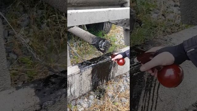 смыв битума AntiOil смотреть онлайн