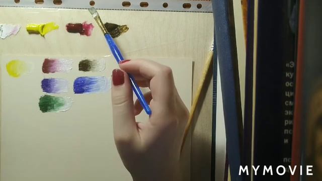 ПЕРВЫЙ РАЗ РИСУЮ МАСЛЯНЫМИ КРАСКАМИ/ ОБЗОР МАСЛЯНЫЕ КРАСКИ "СОНЕТ"