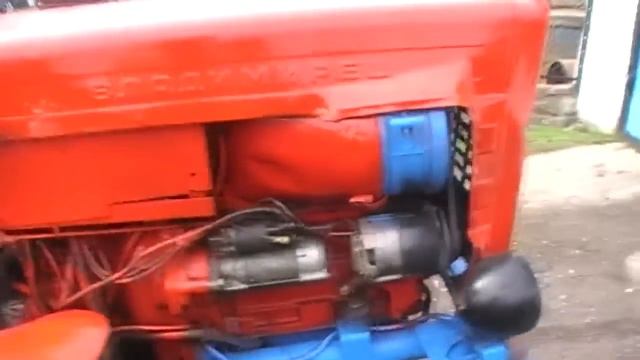 Полноприводный самодельный минитрактор на базе Т-25 смотреть онлайн