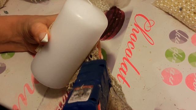 Праздничная свеча с подручных материалов . смотреть онлайн