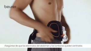 Пояс-миостимулятор для мышц живота и спины Beurer EM39 (2 в 1)