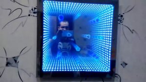 зеркало с эффектом бесконечности , 3D панель