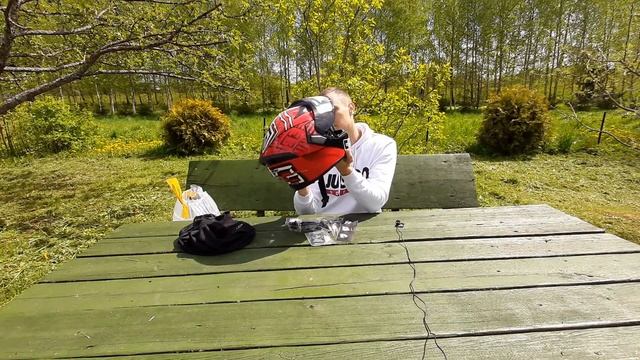Мотошлем с Aliexpress за 60$ - РАСПАКОВКА