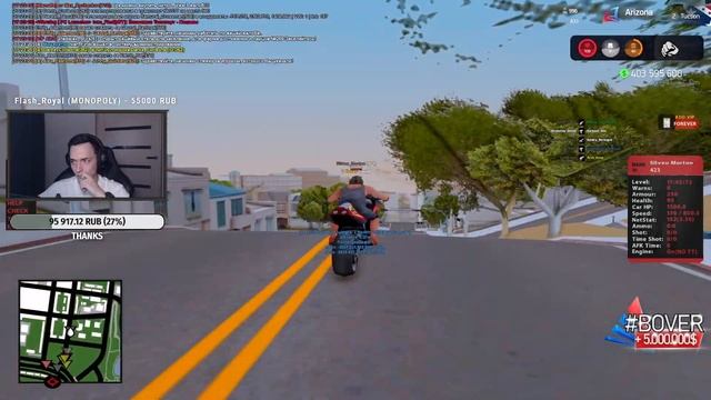 ??СТРИМИМ И ПОДНИМАЕМ МАНИ ? СТРИМ В GTA SAMP ARIZONA RP смотреть онлайн