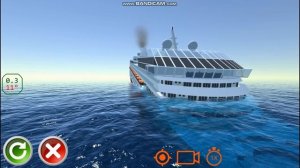 Cruise Ship Sinking - Ship Handling Simulator - Ship Mooring 3D