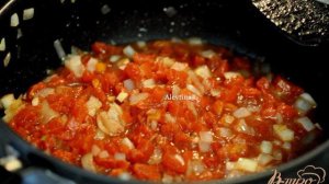 Тушеная курица по- мексикански