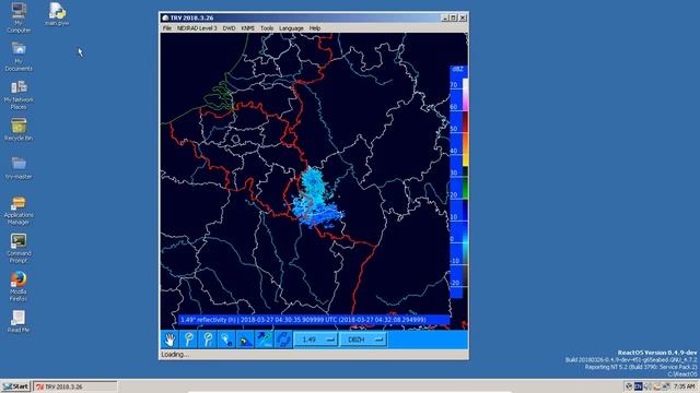 Running TRV on ReactOS смотреть онлайн