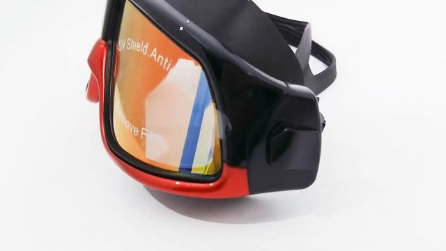 Очки для плавания Bambi D25725, красные смотреть онлайн