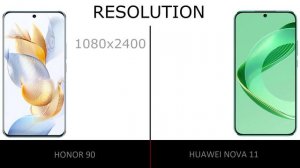 Honor 90 vs Huawei Nova 11