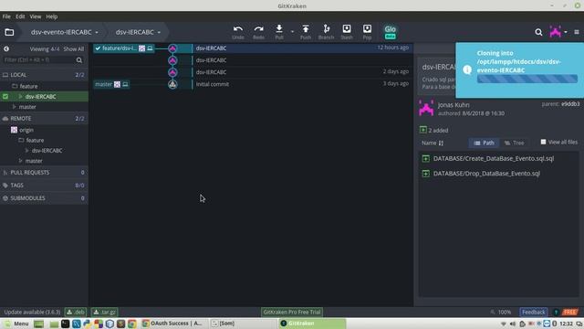 Tutorial de GIT (GitKraken) смотреть онлайн
