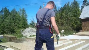 Правильное крепление листов ОСП на каркасные стены