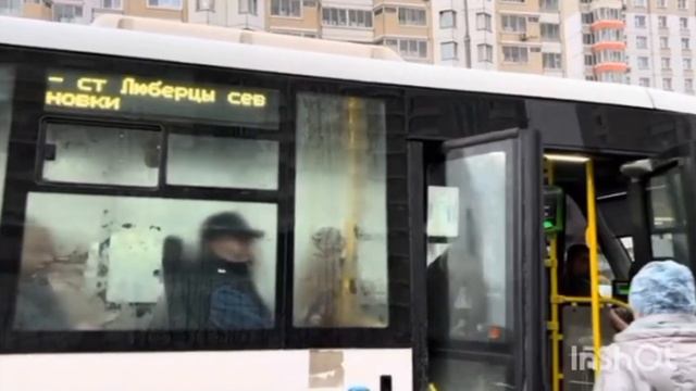 Автобус Луидор-2250DS(ГАЗ-Next) следует по маршруту 31 ”МЦД Люберцы - Мотяково - МЦД Люберцы” смотреть онлайн