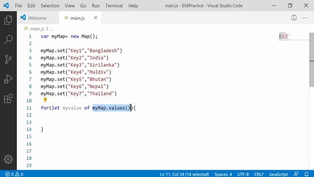 JavaScript Tutorial Bangla ES6 | ES6 Map Part 28 смотреть онлайн