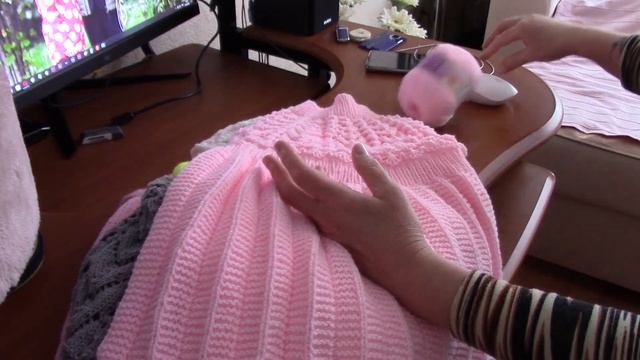 Вязание спицами  / Ажурные платья без швов (обзор)