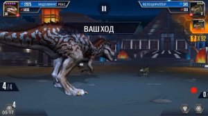 Индоминус против 99 велоцерапторов Jurassic World The Game прохождение на русском