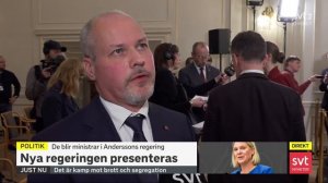 Magdalena Andersson (S) Nya Regering