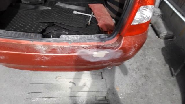 Ремонт и покраска ВАЗ 1118 смотреть онлайн