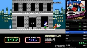 Urban Champion (NES) Flag% Speedrun in 4m 42s