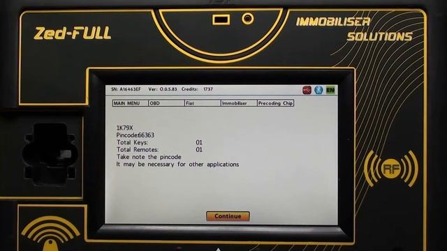 Fiat Doblo "Magneti Marelli BSI,112 Pin Mcu 9S12(1K79X) / 912(3K91D)" via OBD II смотреть онлайн