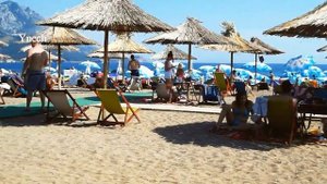 Черногория Бечичи Пляж (Montenegro Becici Beach)