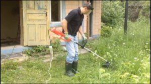 тест: электрический триммер (мотокоса) "зенит зтс-1400"