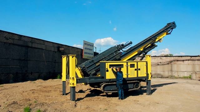 Новая сваебойная установка Стройматик. Забивает сваи 400х400 мм до 8 метров