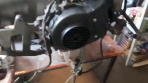 на продажу// двигатель 139qmb с цпг и головкой на 80 кубов