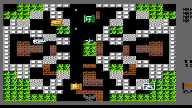 Battle City by Mayuge (Battle City Hack) (NES, 1985) Уровень 68 смотреть онлайн