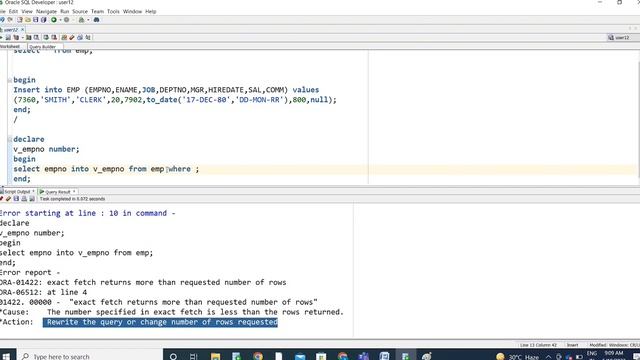 PLSQL INTRODUCTION ll PL/SQL ANONYMOUS BLOCK ll VASHI TECH