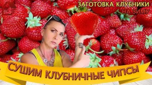 ПП КЛУБНИЧНЫЕ ЧИПСЫ/ Как сушить клубнику?