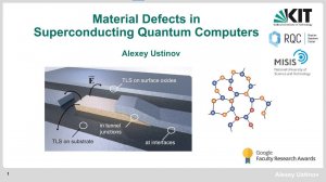 Alexey Ustinov, Material Defects in Superconducting Quantum Computers