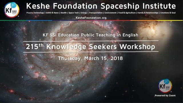 215th Knowledge Seekers Workshop - Mar 15 2018