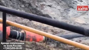 Очистка дна озера от иловых отложений  с. Московское