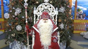 Российский Дед Мороз поздравляет полицейских с Новым годом!