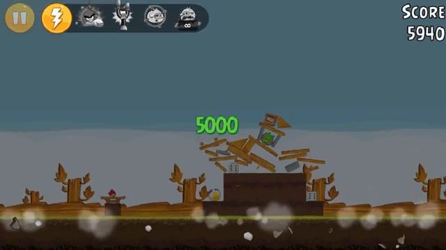 Angry Birds Classic v5.0.0 Full Game Part 1 (Power Up University + Mighty Eagle Tutorial All Levels смотреть онлайн