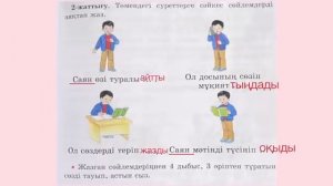 2-сынып Қазақ тілі 17-сабақ Өзіңді тексе. Нәтиже сабақ