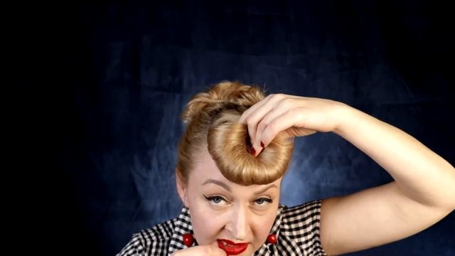 Лучшие ретро прически - бублик Сложный симметричный смотреть онлайн