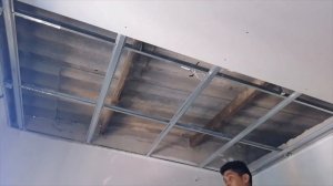 Como hacer un cielo raso en drywall