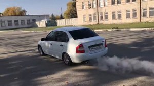 Калина седан двойной выхлоп Sport ?